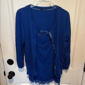 Women's Blue 2 Piece Top by Maurices
